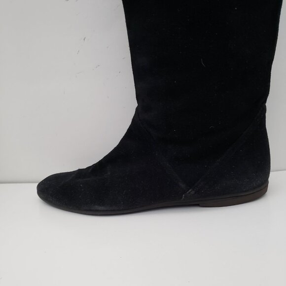 Charles Jourdan: Women's Black Suede Boot, Size 7B - Picture 15 of 15